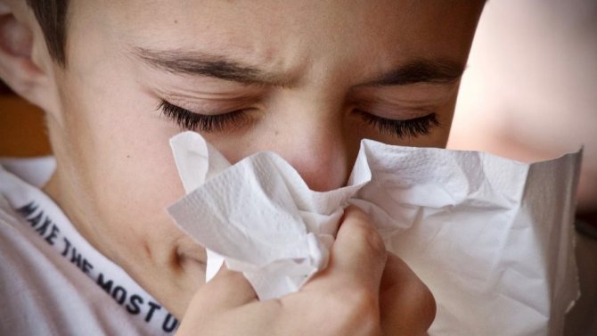 аллергия и кашель у ребенка