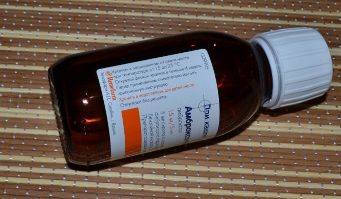 Ambroxol for cough