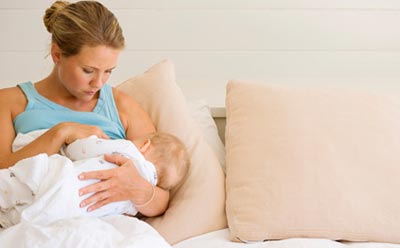 Breastfeeding at 7 months