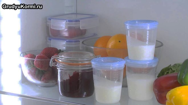 Хранение молока в холодильнике