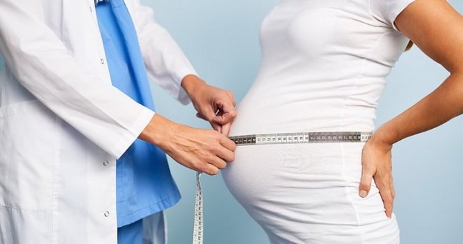 Как правильно сделать размеры живота беременной