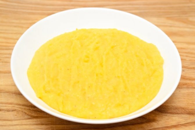 corn porridge for children