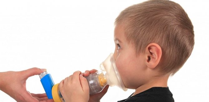 treatment of runny nose with inhaler
