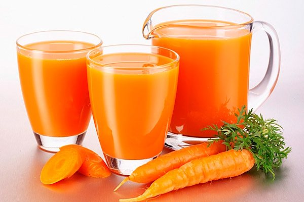 Carrot juice can be used for children older than six months