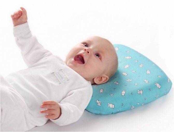 Orthopedic pillows for infants