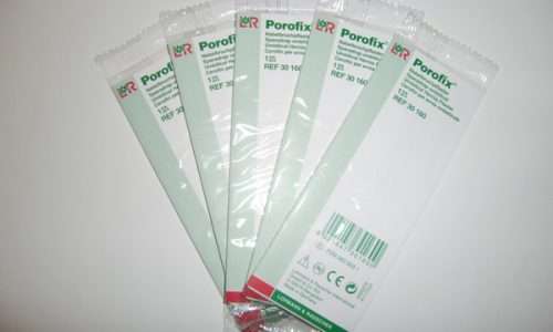 Пластырь Porofix изготавливается из натуральной ткани, не вызывающей аллергической реакции у детей