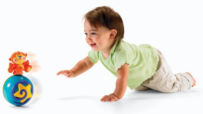 The benefits of crawling for a baby