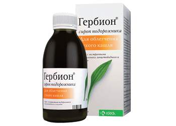 dry cough syrup for children over one year old