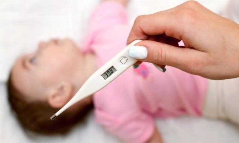 Судороги и температура у ребенка