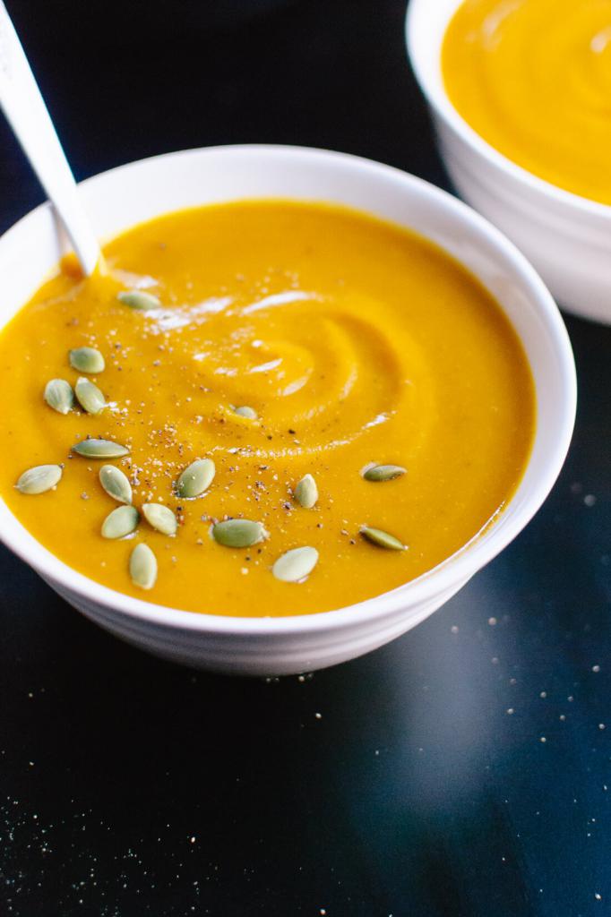 pumpkin soup for a 1 year old child