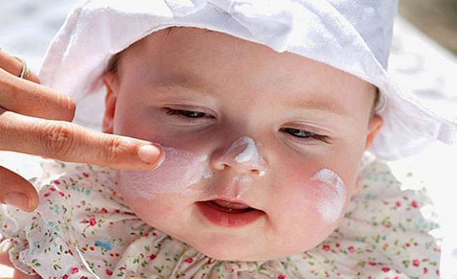 baby skin care in summer