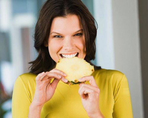 Women need pineapple to maintain health